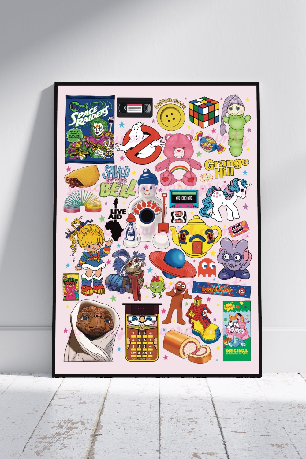 80s Nostalgia - A4 A3 Art Print – Socially Awkward Prints