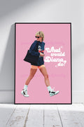 What Would Diana Do? Art Print Retro 90s Inspired Wall Art A4 A3