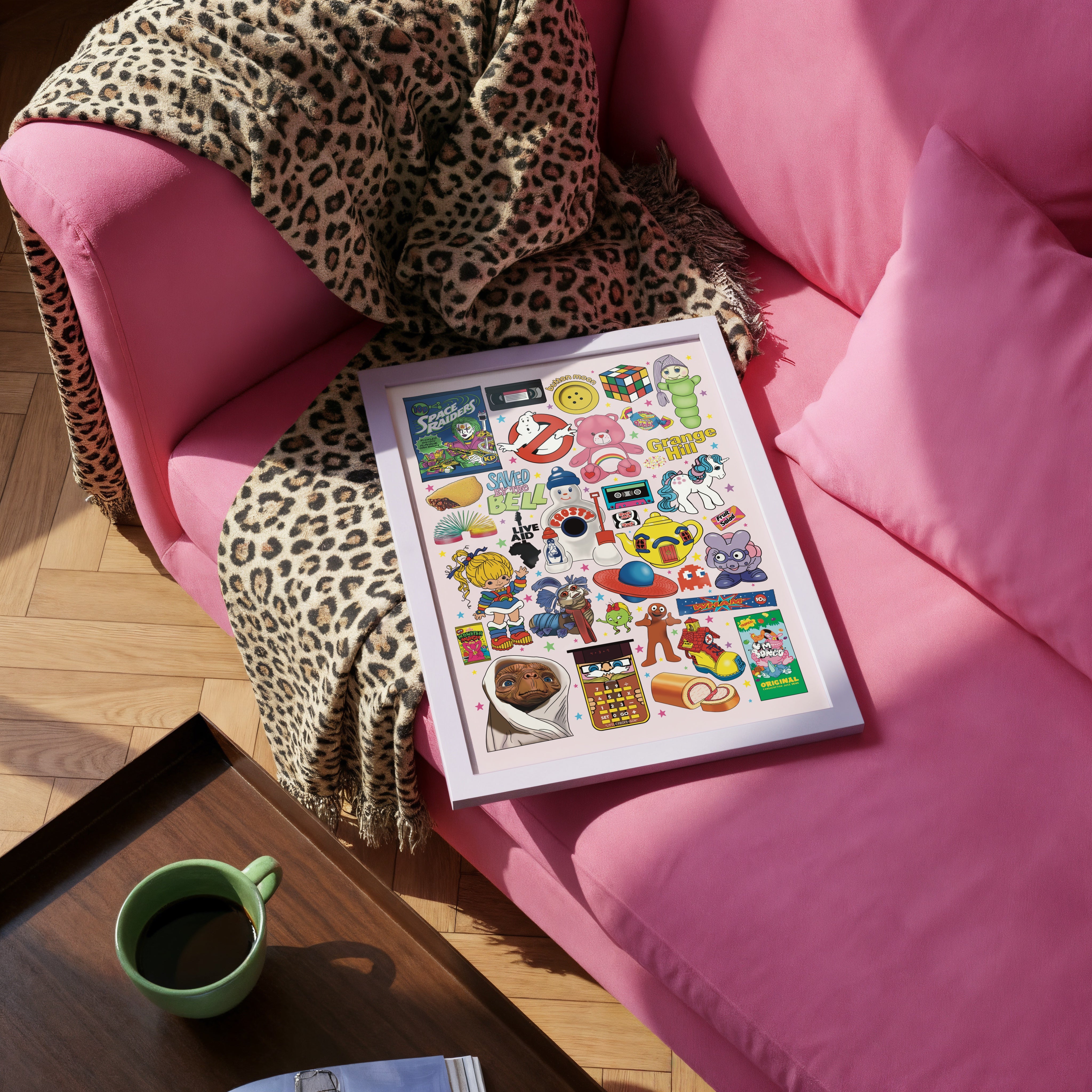 80s Nostalgia - A4 A3 Art Print – Socially Awkward Prints