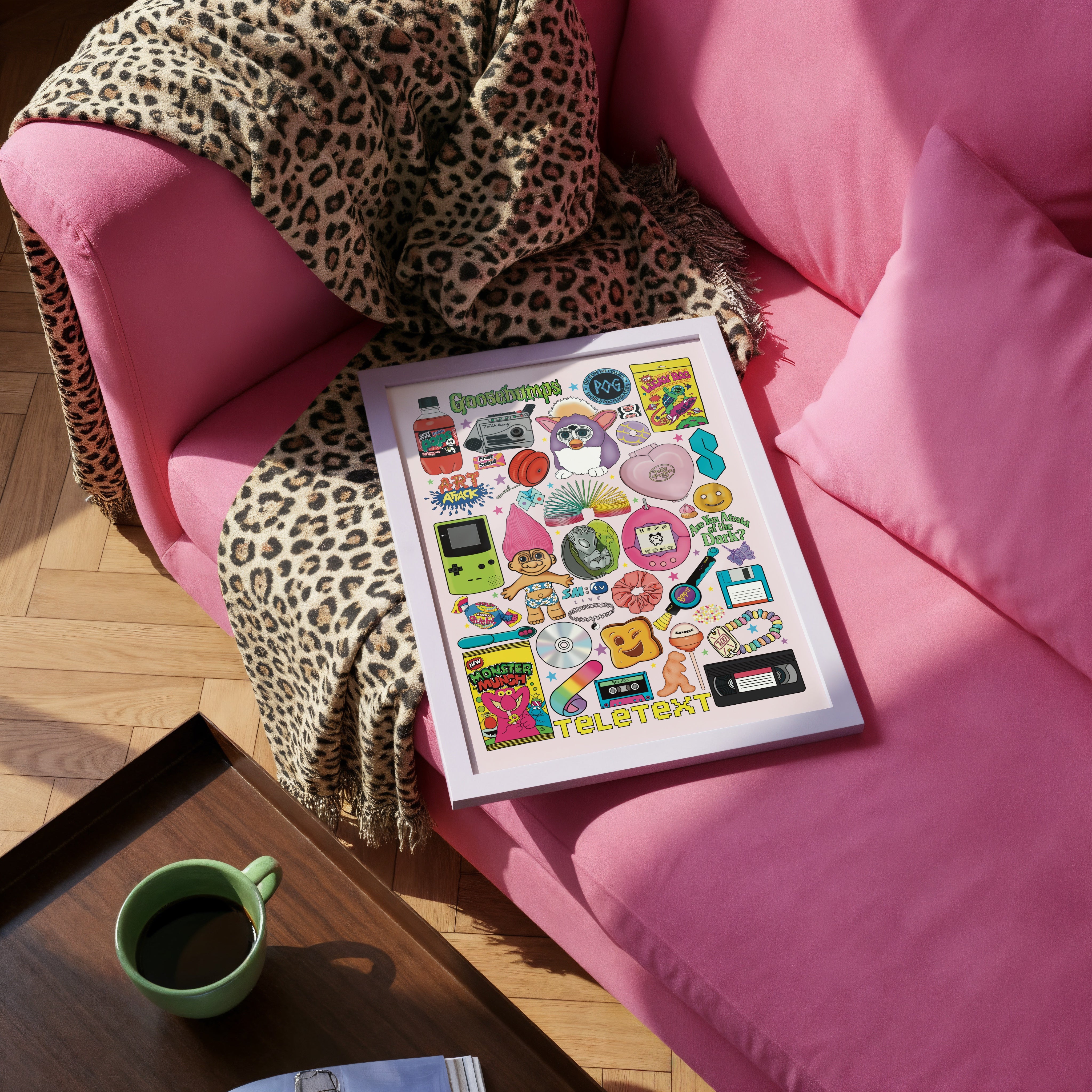 90s Nostalgia - A4 A3 Art Print – Socially Awkward Prints