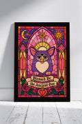 Blessed Be the Ancient One Art Print – Witchy 90s Toy Gothic Wall Art A4 A3